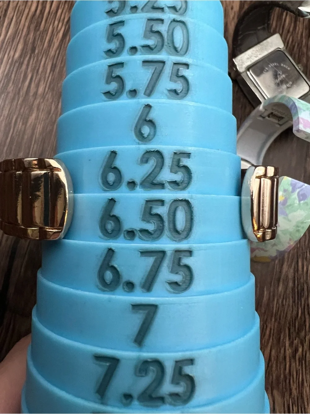 Set of 3 Ladies Cuff Fashion Watches - Rose Gold, Pastel Floral, Brown Leather